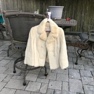 Gorgeous White Mink Jacket
